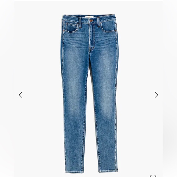 Madewell Curvy Roadtripper Skinny Jeans Vinton Wash 27 Like New - Picture 3 of 13